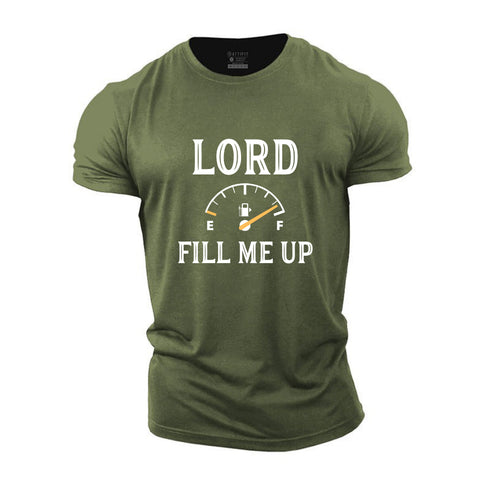 Men's Lord Fill Me Up Cotton T-Shirt
